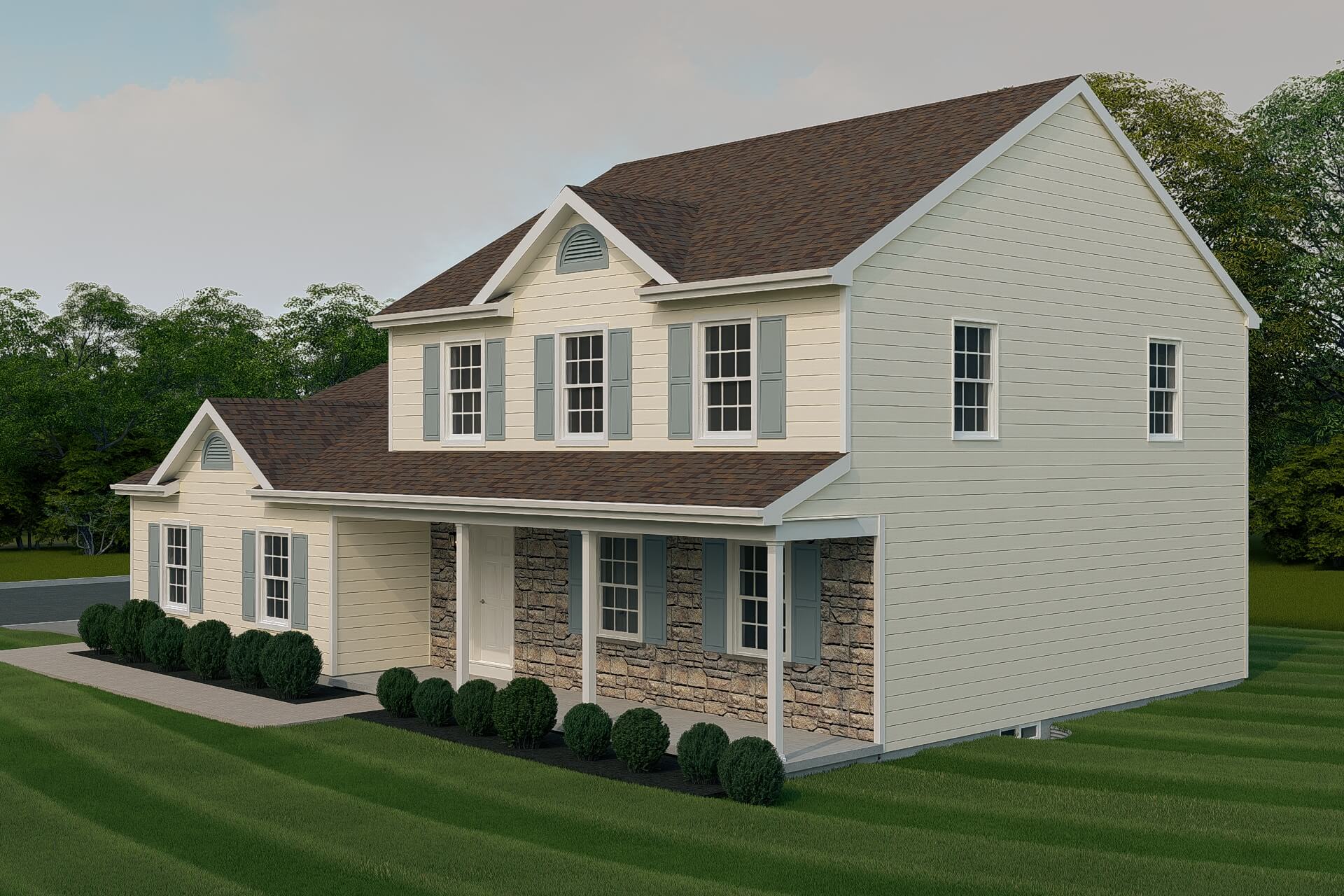 hadley floor plan front