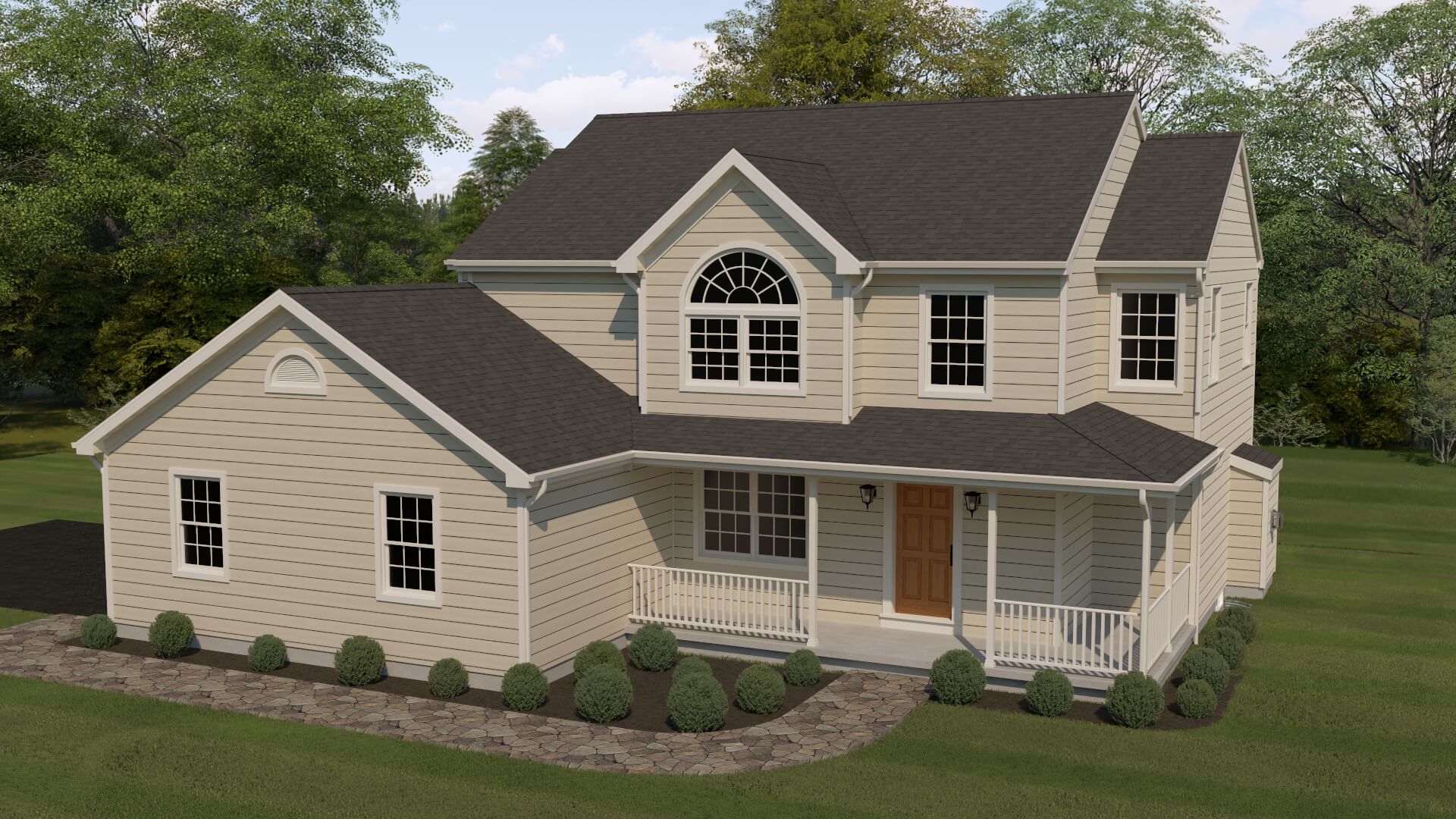 norwood aerial floor plan
