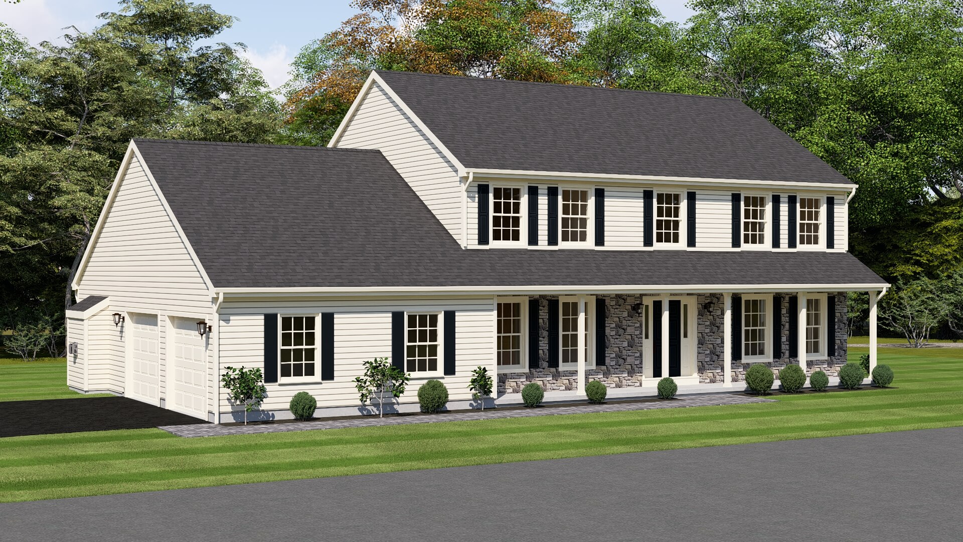 petersburg view of floor plan model