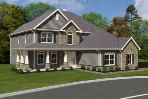 pinecrest house 3d render