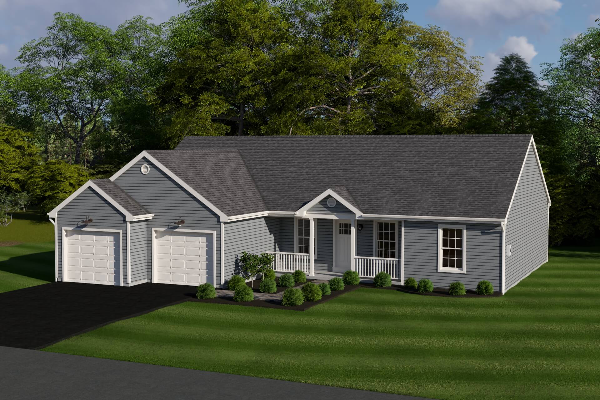 Rancher custom built home by Welbilt Homes Inc, 3 bedroom, 2 bath