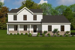 front view of the malvern house